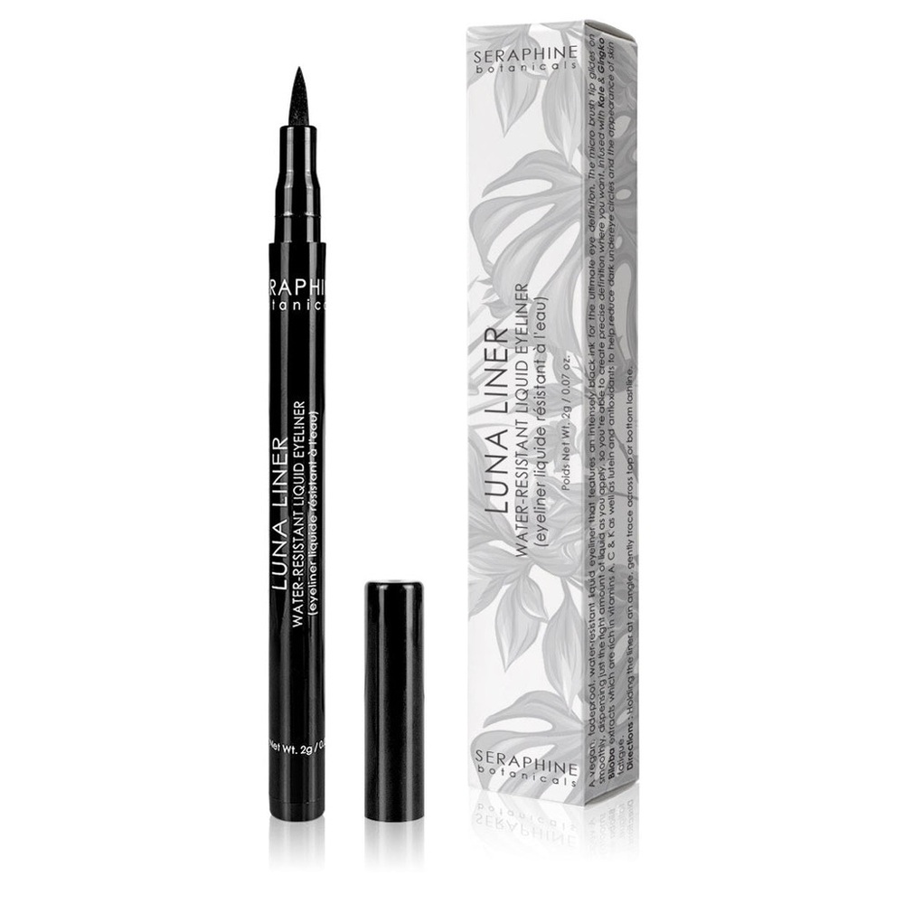 🆕SERAPHINE BOTANICALS: LUNA LINER WATER RESISTANT EYELINER PEN 🖊️